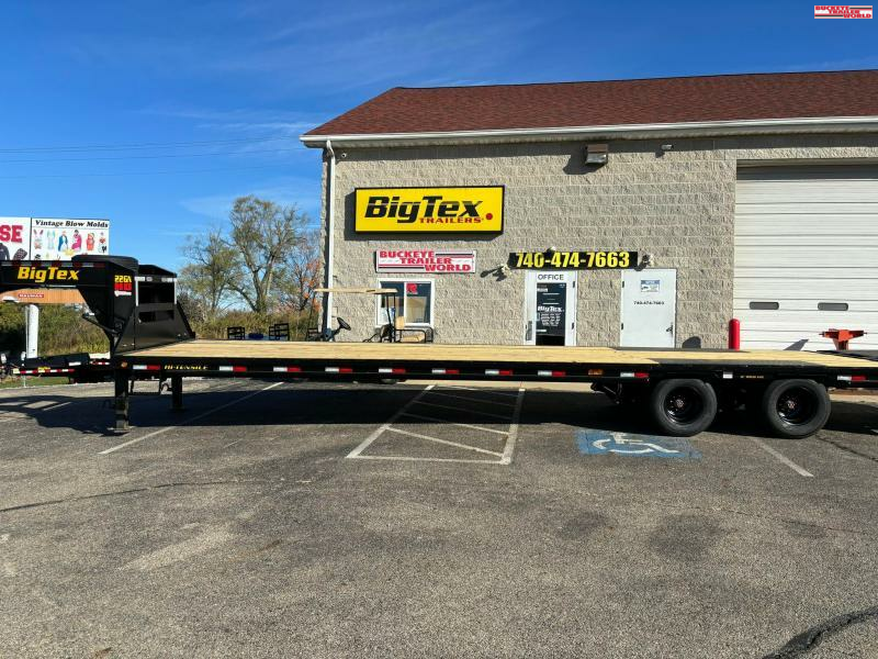 2024 Big Tex Trailers 22GN- 102" x 30+5MR Flatbed Trailer