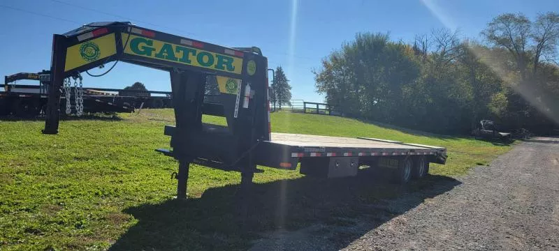2024 Gatormade Trailers GN ELITE SERIES TRAILER 25'+5' (4693) Flatbed Trailer