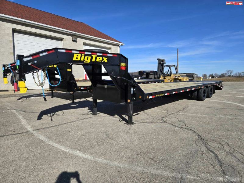 2025 Big Tex Trailers 22GN 102"x25'+5' MRBK  Flatbed Trailer 1739819815
