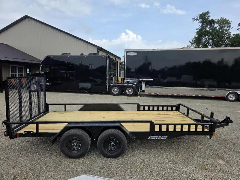Liberty LU 83"x16' 7K w/ ATV Ramps Utility Trailer