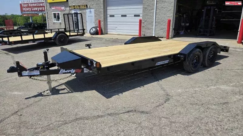 2025 Liberty LC - 83" x 18' - Tandem Axle - 7000# GVWR - Car Hauler (46625) 1749757544