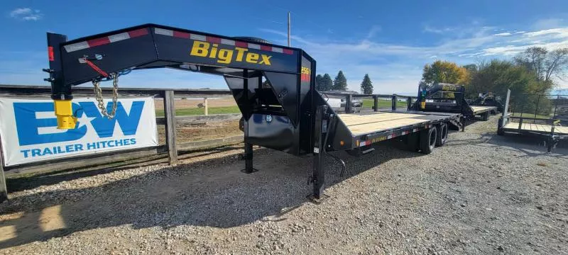 2025 Big Tex Trailers 14GN 102" x 35' + 5' - MR - 15,900# GVWR (452953) Flatbed Trailer