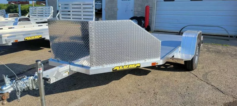 2026 Aluma MC210 6'6" x 11'6"  Motorcycle Trailer (306451)