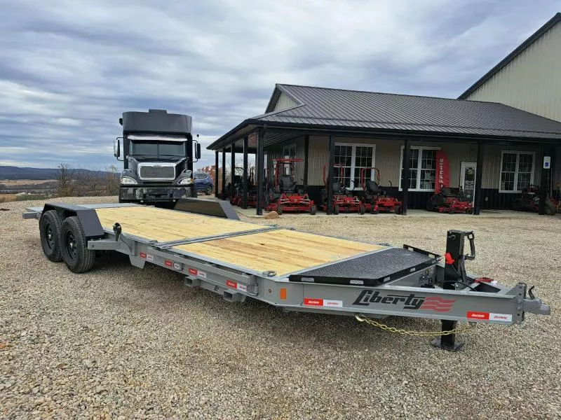 (965) Liberty LT 83"x22' 14k Tilt Equipment Trailer