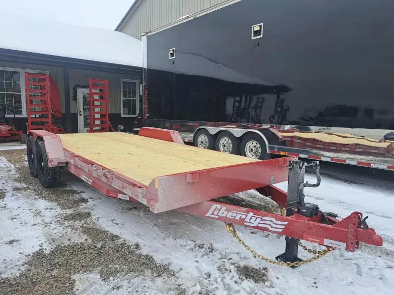(9944) Liberty LE 83"x18+2' 14k Equipment Trailer