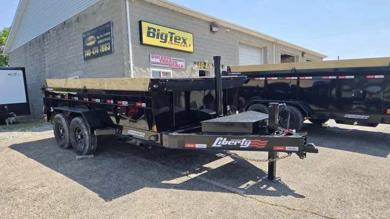 2025 Liberty LD - 83" x 14' - Tandem Axle - 15400 GVWR -  Dump Trailer (46651)
