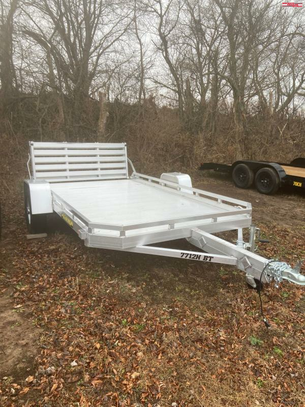 2023 Aluma 7712HSBT Utility Trailer Buckeye Trailer World