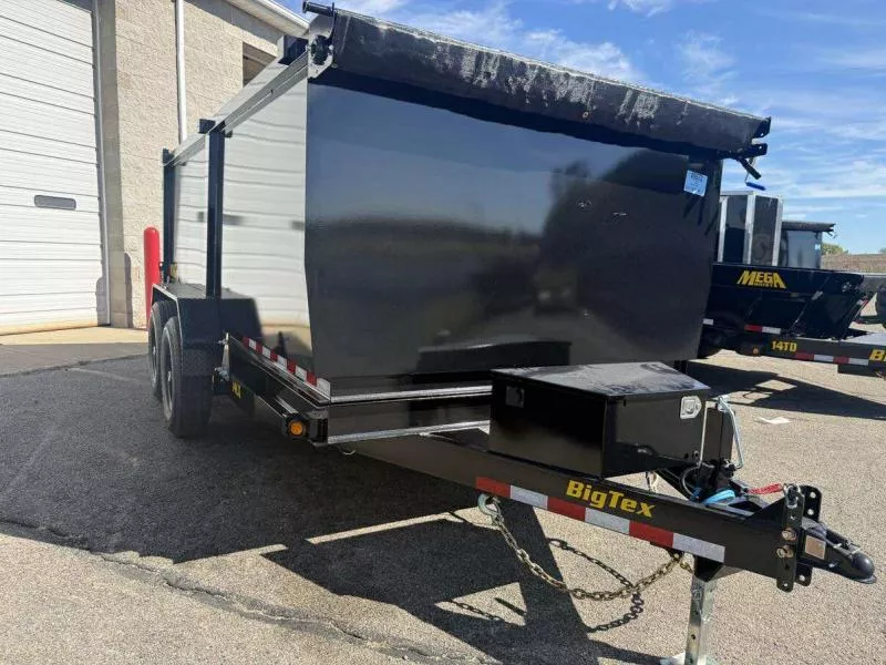 2026 Big Tex Trailers 14LX 83" x 14' w/4' sides Dump Trailer (7449672)