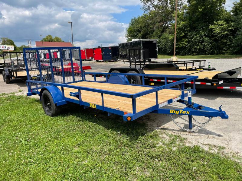 2024 Big Tex Trailers 35SA14 Utility Trailer Blue Buckeye Trailer