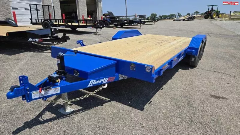 2025 Liberty LC - 83" x 18' - Tandem Axle - 7000# GVWR - Car Hauler (46566) 1749742723