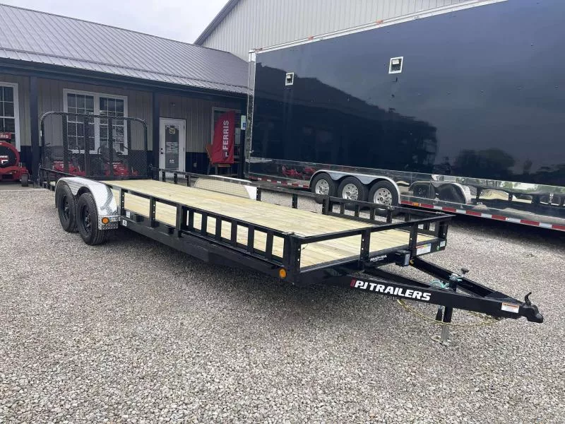 2026 PJ Trailers UL 83" X 22' Utility Trailer w/ ATV Ramps (2680074)