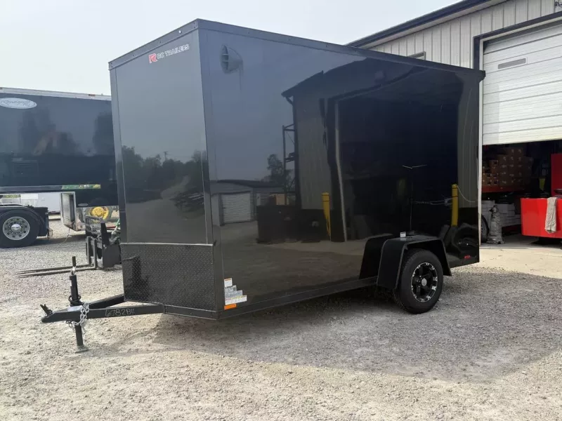 2025 RC Trailers RDLX 6x12 SA w/ 18" extra Height Cargo / Enclosed Trailer