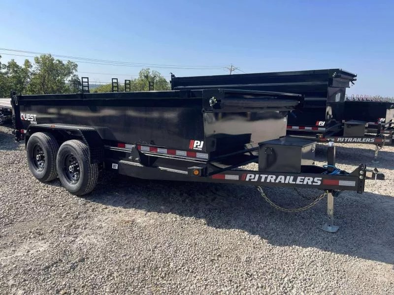 PJ Trailers D7 83"x14' Dump Trailer (7467)