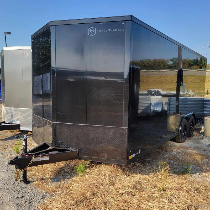 2025 Cross Trailers Cross 8.5x20 Alpha Series (84"IH/ BLACK) Cargo / Enclosed Trailer MckI6Kwa5bpd