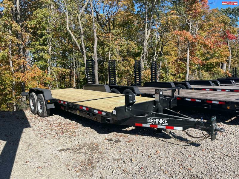 2025 Behnke 83" x 22' Tilt 20K GVW TBCT2020ET Equipment / Tilt Trailer