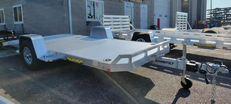 2025 Aluma 82" x 14' Heavy Duty Utility / Tilt Trailer 306296