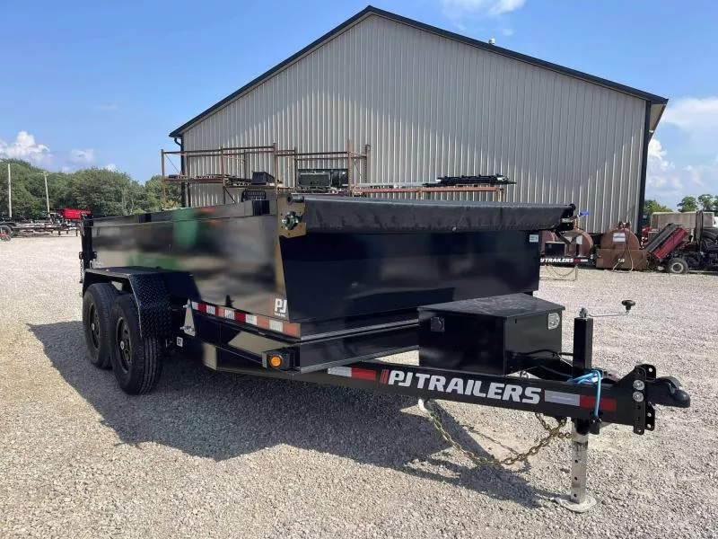 PJ Trailers D7 83"x14' Dump Trailer (6491)