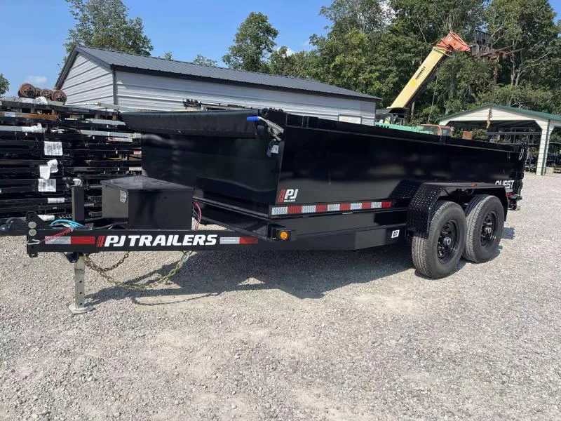 PJ Trailers D7 83"x14' Dump Trailer (6490)