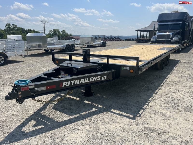 2025 PJ Trailers T8 102" x 24' Deckover w/ Hyd. Monster Jack Tilt Trailer 1721330864