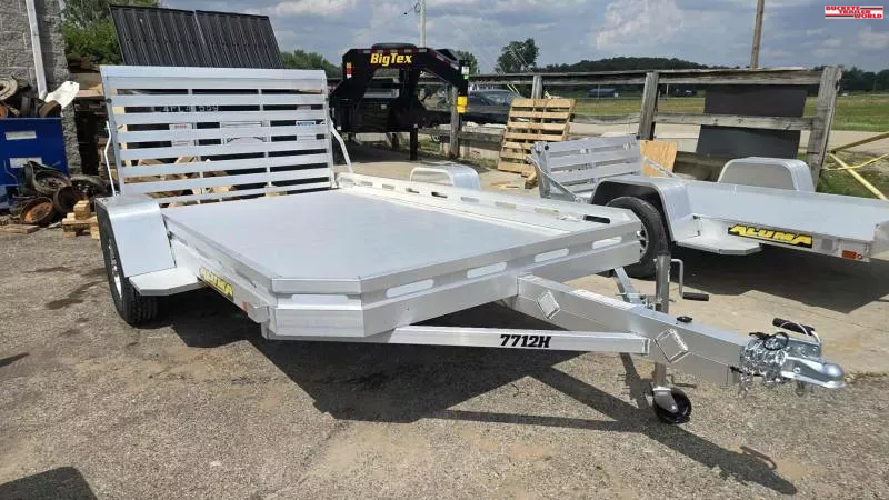 2026 Aluma 77" x 12' H-S-TG Utility Trailer (303282) 1750966184