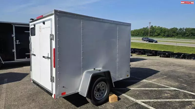2025 Cross Trailers Beta Series 5' x 8' w/ Ramp Door - Cargo / Enclosed Trailer (19689) 1750797021