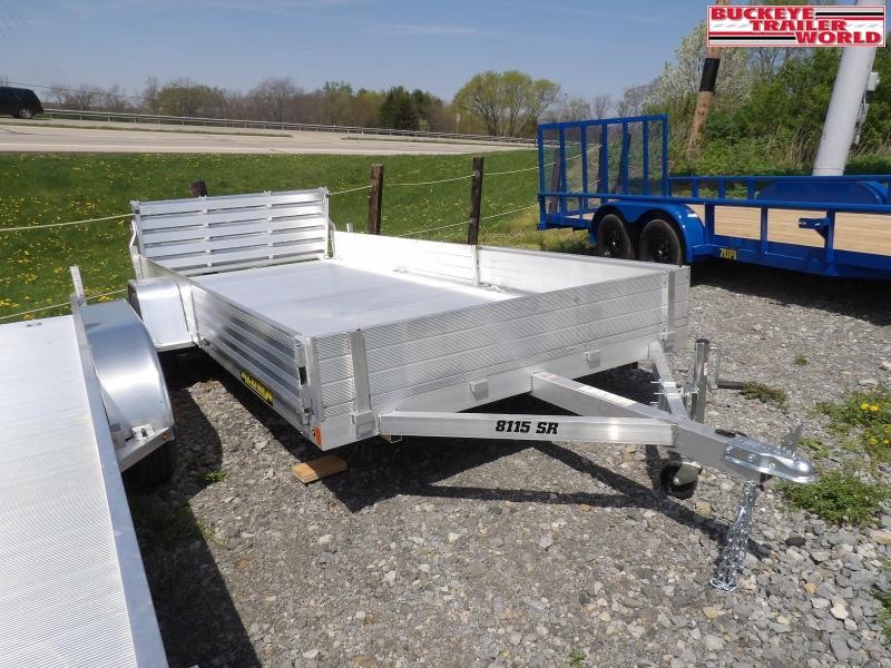 2022 Aluma 8115BT with Side Ramps Utility Trailer 2022 Aluma 8115BT with Side Ramps Utility Trailer
