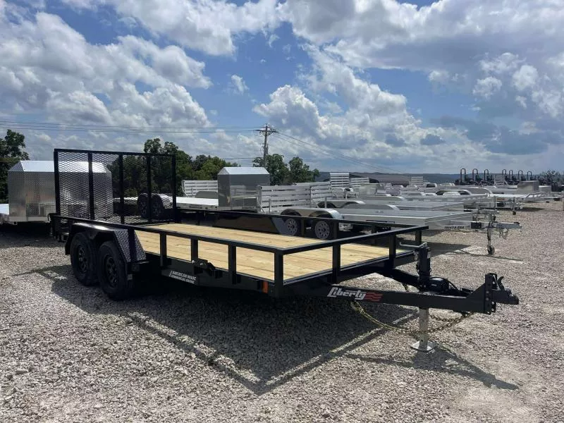 2025 Liberty LU 83"x16' 7K Utility Trailer