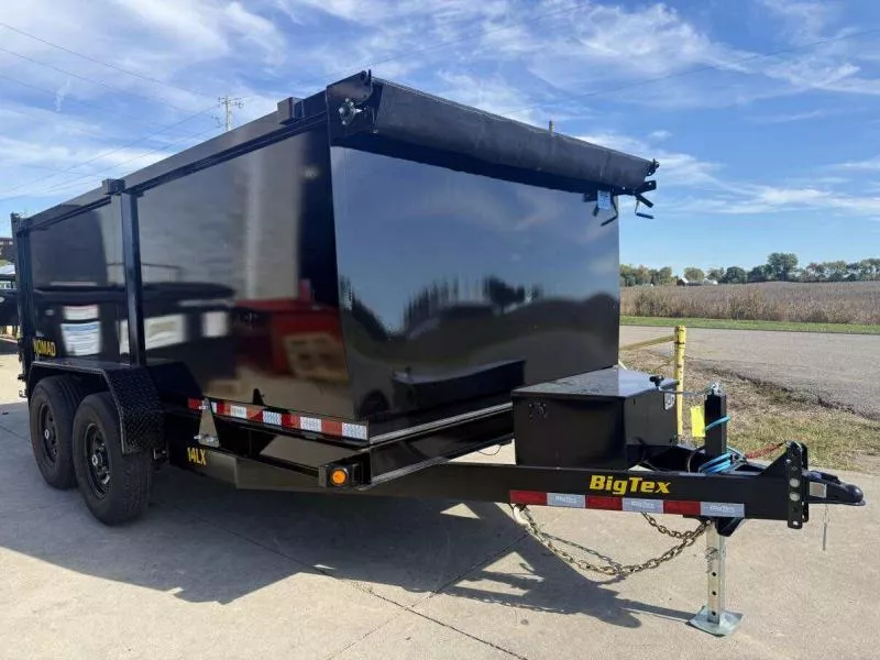 2026 Big Tex Trailers 14LX 83" x 14' w/4' sides Dump Trailer (7451723)
