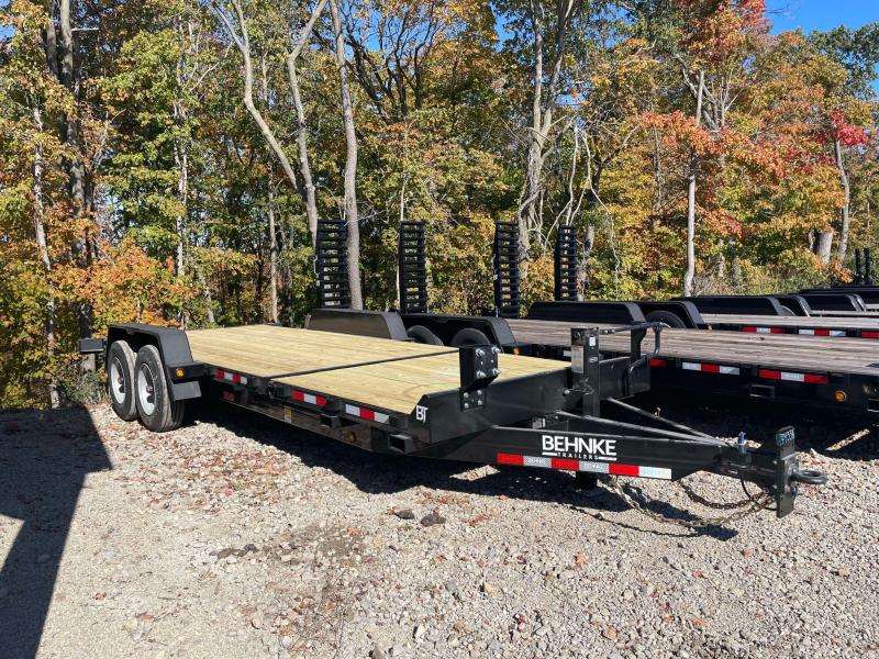 2025 Behnke 83" x 22' Tilt 20K GVW TBCT2020ET Equipment / Tilt Trailer