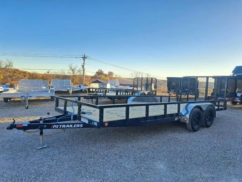 (4265) PJ Trailers UL 83"x 20' Utility Trailer