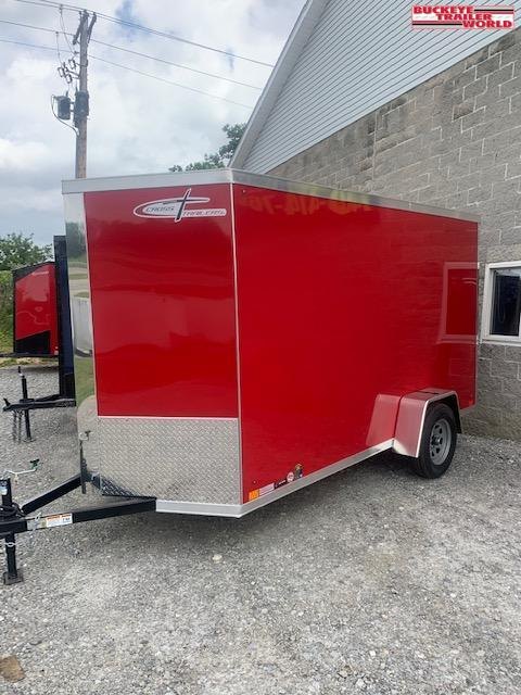 2021 Cross Trailers 6x12 Alpha Red Enclosed Cargo Trailer 2021 Cross Trailers 6x12 Alpha Red Enclosed Cargo Trailer