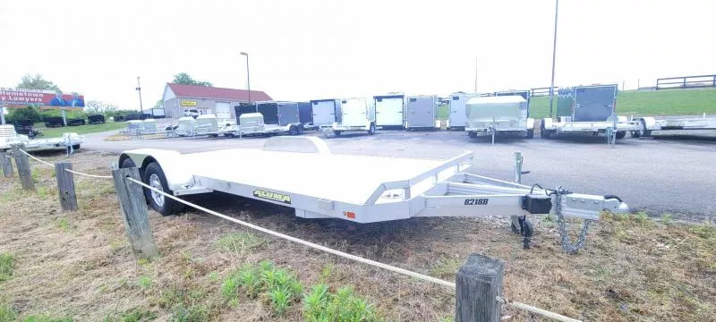 Aluma 82" x 18' TA-EL-R-DT-RTD Car Hauler Trailer 78rIa8ls514m