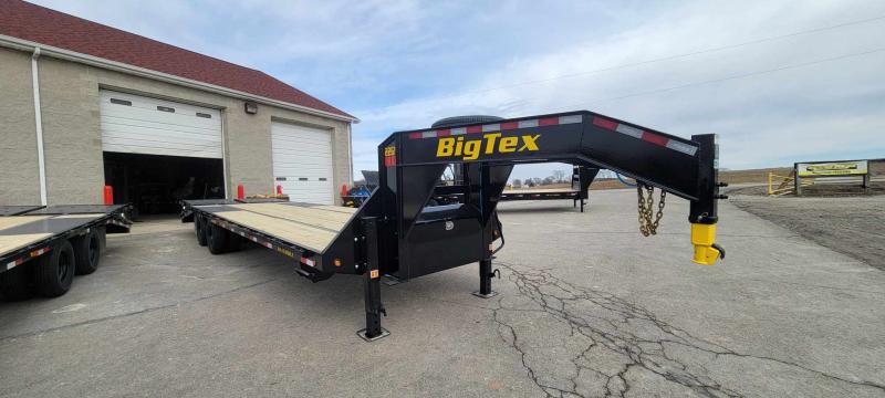 2025 Big Tex Trailers 22GN-102" X 25BK + 5MR' (398029) Flatbed Trailer