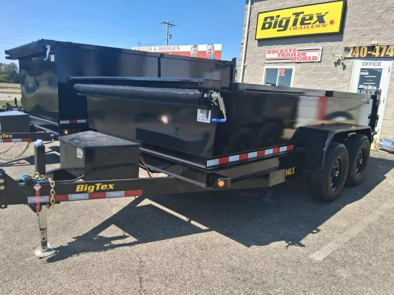 2026 Big Tex Trailers  Big Tex 14LX 83" x 14' w/2' sides (445826) Dump Trailer