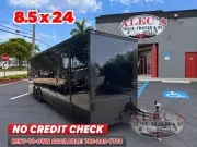 2027 QC QUALITY CARGO LLC 8.5 x 24TA3 10K LB Black BOP