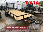 2026 D2E DOWN TO EARTH 6.8 X 14 UTILITY TRAIL DTE8214G29