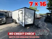 2027 QC QUALITY CARGO LLC 7 X 16TA ECO 7K WHITE BOP