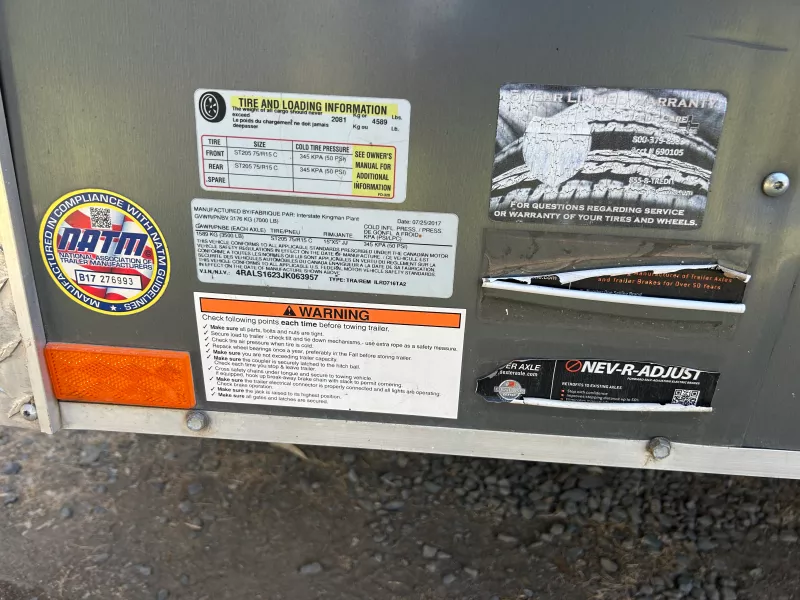 used Cargo (Enclosed) Trailers Interstate 1  for sale, in Wheatland, CA Thumbnail 7