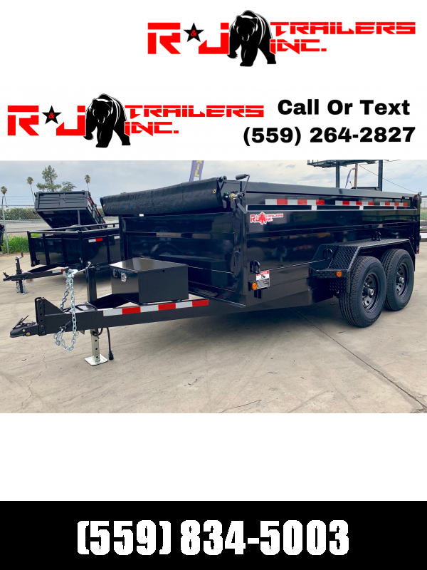2021 R&J 7X12 14K DUMP TRAILER 3' formed Walls 2021 R&J 7X12 14K DUMP TRAILER 3' formed Walls