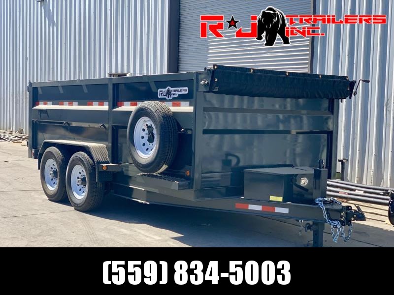 *2023 R&J Custom 7'x14' 14k HD Dump Trailer * *3' FORMED WALLS* *2023 R&J Custom 7'x14' 14k HD Dump Trailer * *3' FORMED WALLS*