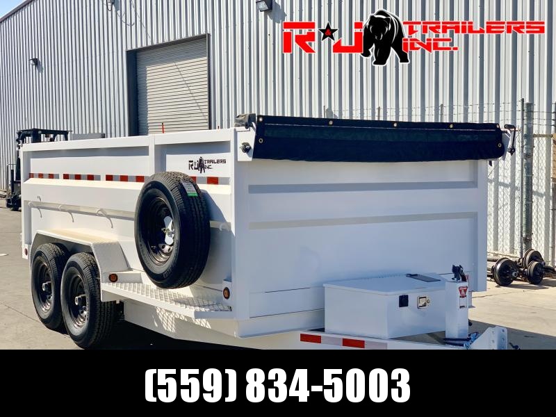 *2021 R&J Custom 7'x14' 14k HD Dump * *3' FORMED WALLS *2021 R&J Custom 7'x14' 14k HD Dump * *3' FORMED WALLS