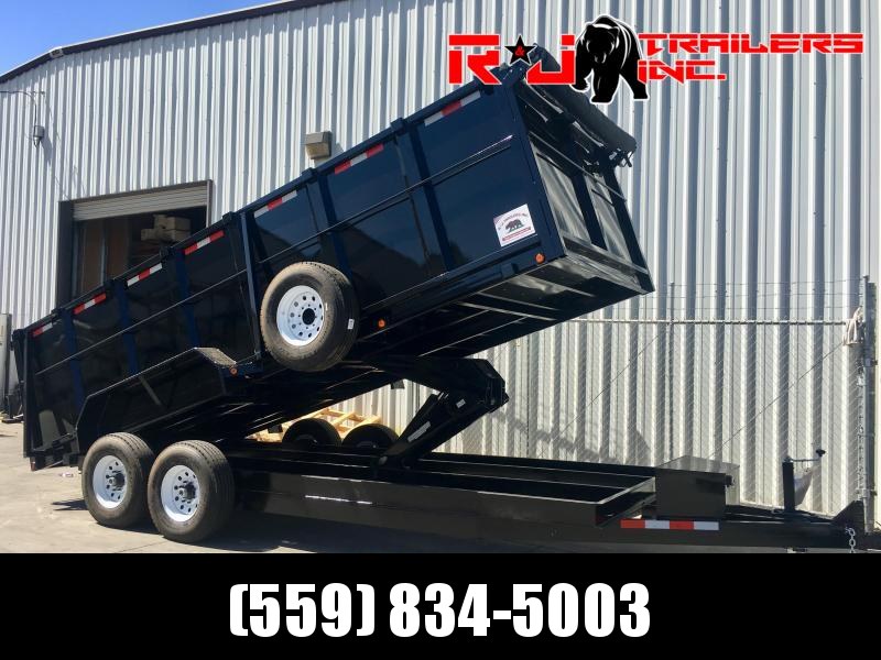 2022 R&J Trailer 7' X 20' HDS 16K Dump Trailer 4' Walls 2022 R&J Trailer 7' X 20' HDS 16K Dump Trailer 4' Walls