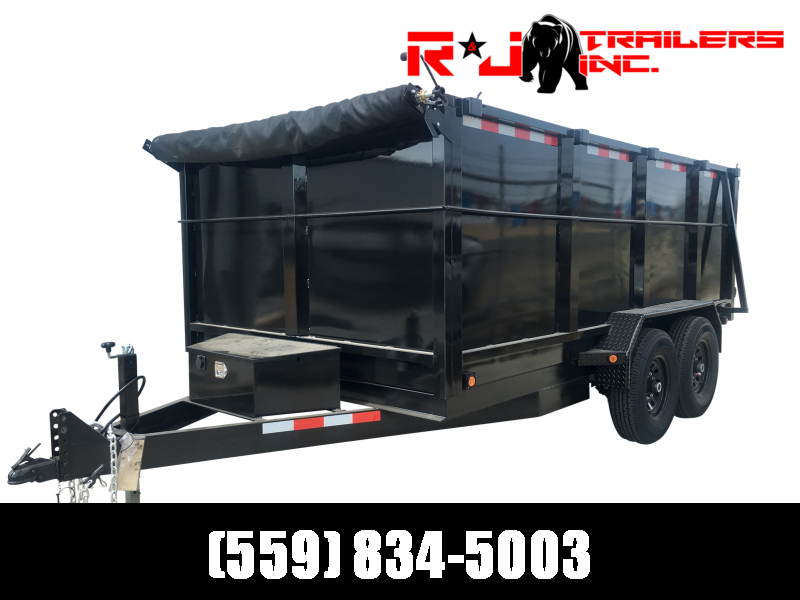 2022 R&J Trailers Inc 7x14 14k Dump Trailer 4' WALLS 2022 R&J Trailers Inc 7x14 14k Dump Trailer 4' WALLS