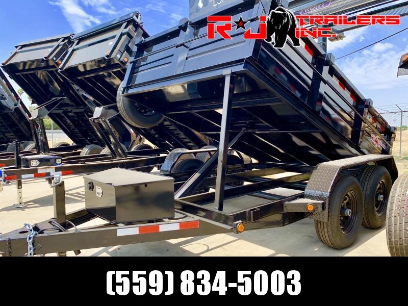 **2022 6X10 10K R&J Dump Trailer** **2022 6X10 10K R&J Dump Trailer**