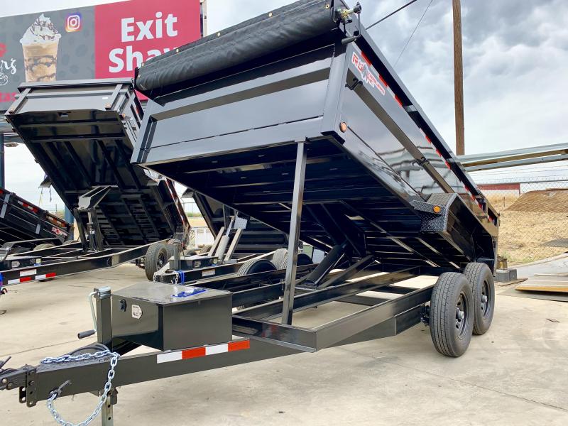 2023 7x14 14k R&J Dump Trailer 2' FORMED WALLS **** Your Fresno