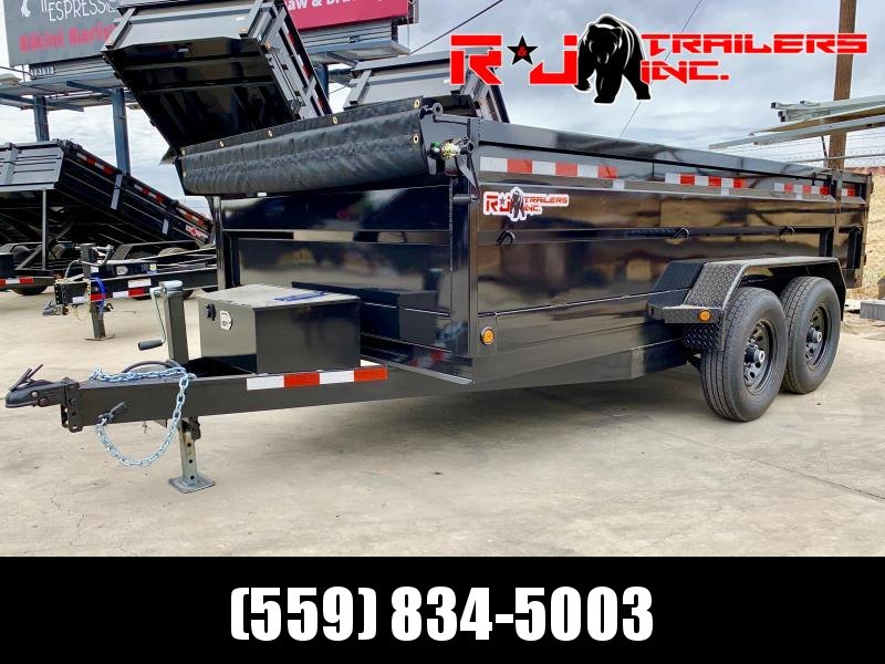**** 2022 7x14 14k R&J Dump Trailer 2' WALLS **** **** 2022 7x14 14k R&J Dump Trailer 2' WALLS ****