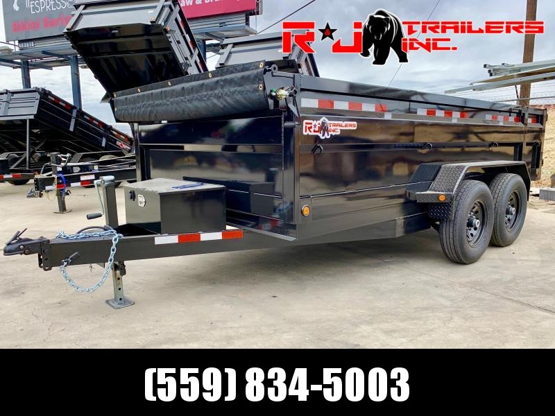 **** 2022 7x14 14k R&J Dump Trailer 2' WALLS **** **** 2022 7x14 14k R&J Dump Trailer 2' WALLS ****