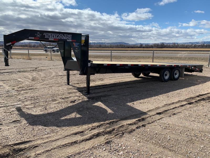 2022 Titan Trailers 20+6 Gooseneck Flatbed Trailer 2022 Titan Trailers 20+6 Gooseneck Flatbed Trailer