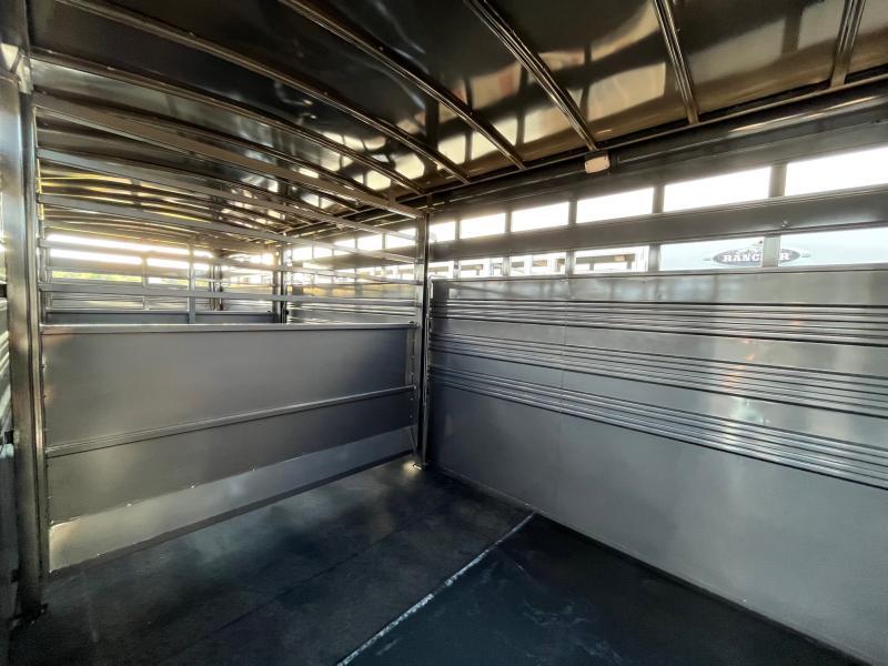2024 Titan Trailers 24' Standard Stock Livestock Trailer Bunkhouse
