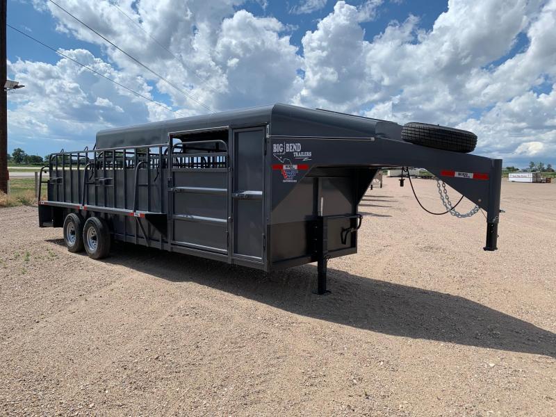 2021 Big Bend 24' 3/4 Top Livestock Trailer 2021 Big Bend 24' 3/4 Top Livestock Trailer